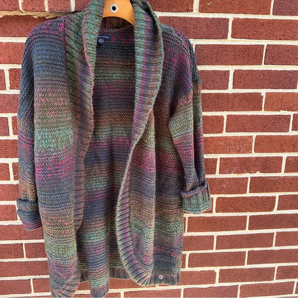 American Eagle Outfitters Multicolor Cardigan